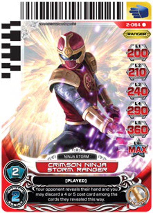 Crimson Ninja Storm Ranger 064